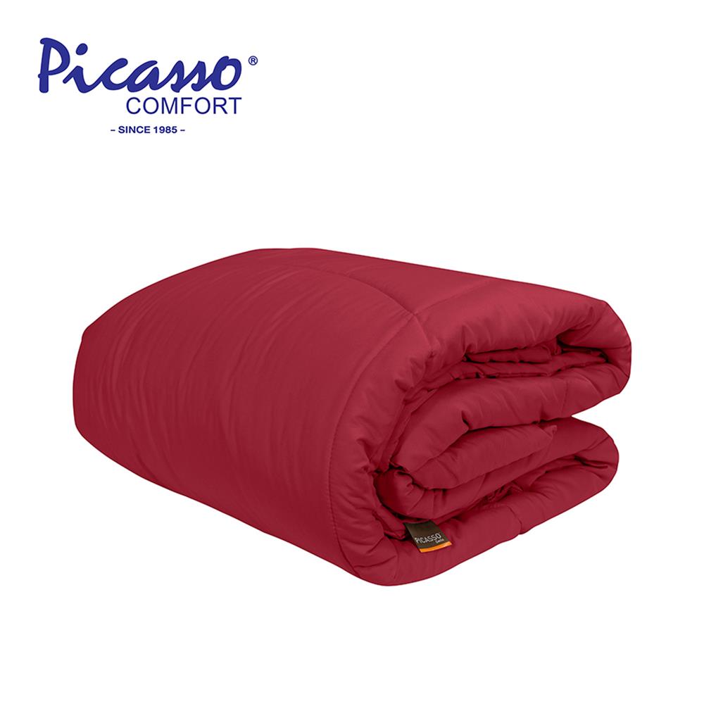 ผ้านวม PICASSO SMILE 60X80 นิ้ว สี DARK RED