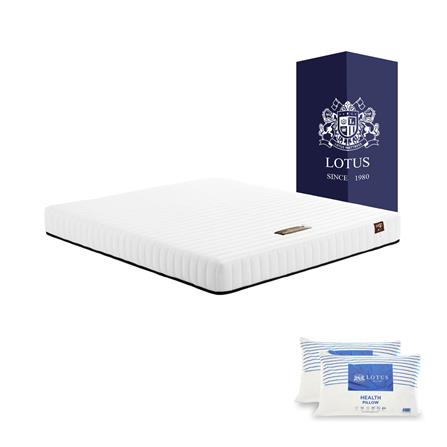 ที่นอน 5 ฟุต LOTUS SPRING FREE I PLUS พร้อมหมอนหนุ...