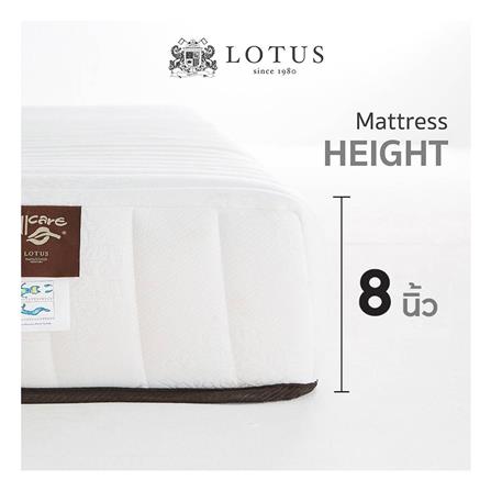 ที่นอน 3.5 ฟุต LOTUS SPRING FREE I PLUS พร้อมหมอนหนุน 1 ชิ้น_19