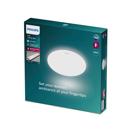 ไฟเพดาน LED PHILIPS CL610 19.5 นิ้ว 36 วัตต์ DAYLIGHT/COOL WHITE/WARM WHITE สีขาว_1