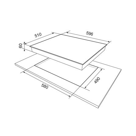 เตาฝังเซรามิก MEX HVC264 60 ซม._2