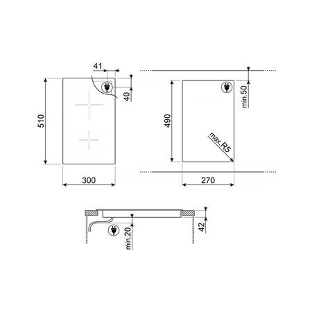 เตาฝังเซรามิก SMEG SE232TD1 30 ซม._2