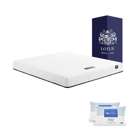 ที่นอน 6 ฟุต LOTUS SPRING FREE I PLUS พร้อมหมอนหนุ...