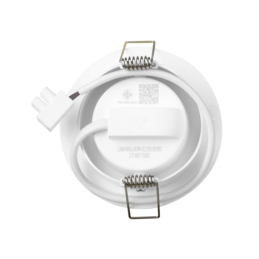 ดาวน์ไลท์ LED LUMAX 19-A6599 3.2 นิ้ว 5 วัตต์ DAYLIGHT สีขาว