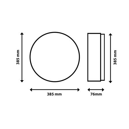 ไฟเพดาน LED PHILIPS CL210 15.5 นิ้ว 24 วัตต์ DAYLIGHT สีขาว_3