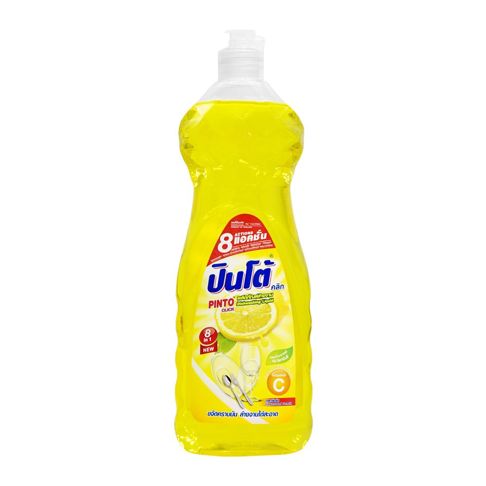 น้ำยาล้างจาน PINTO 8 IN 1 750 มล. กลิ่นมะนาว