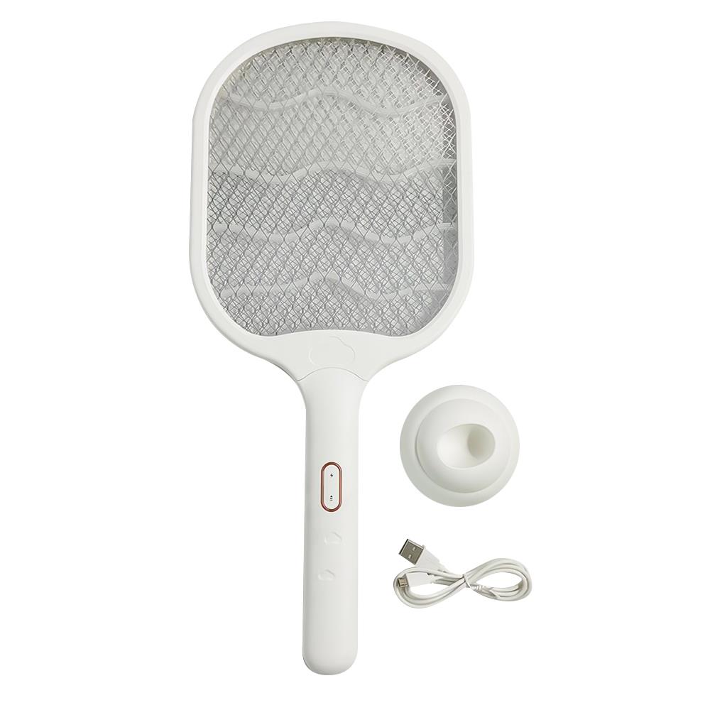 ไม้ช็อตยุง DERMOVE HYBRID CLOUD สีขาว