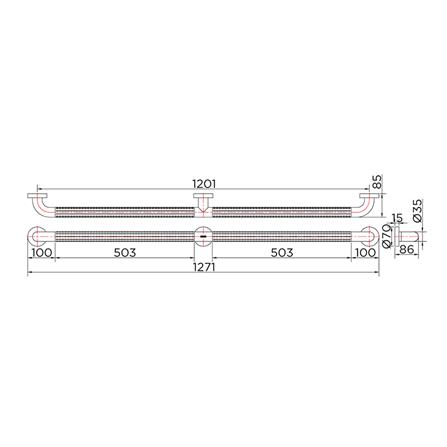 ราวกันลื่น KARAT FAUCET KB-01-851-AB120_3