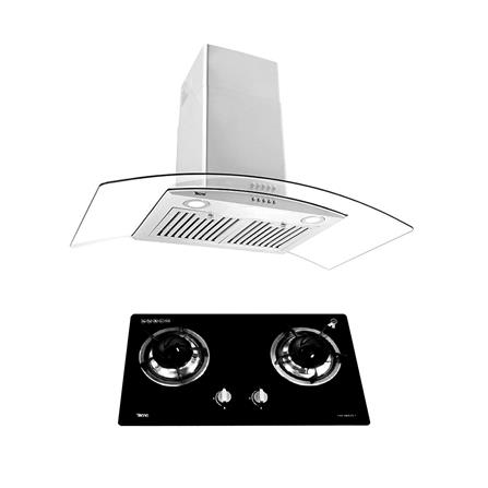 เตาฝัง+เครื่องดูดควัน TECNOSTAR SET HD 3590 + HB E2G.1_0