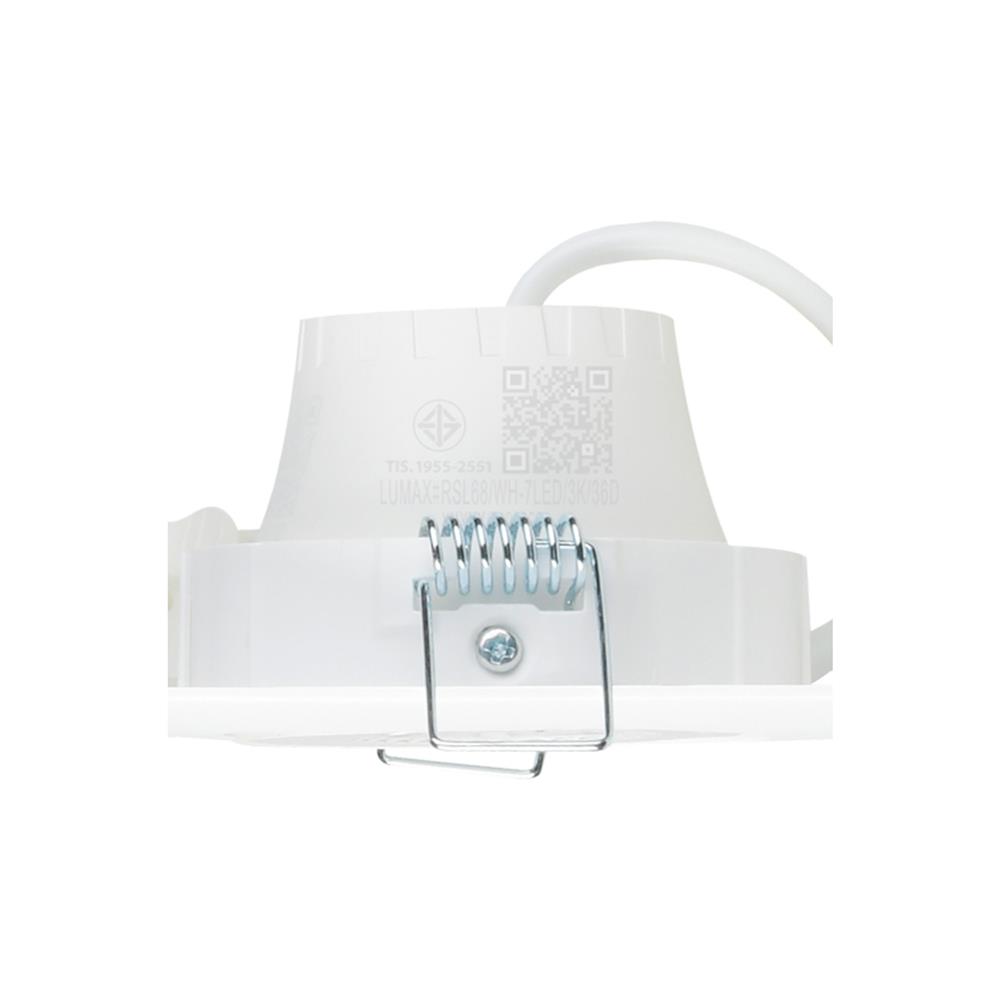 ดาวน์ไลท์ LED LUMAX 19-A7295 3.5 นิ้ว 7 วัตต์ WARM WHITE สีขาว
