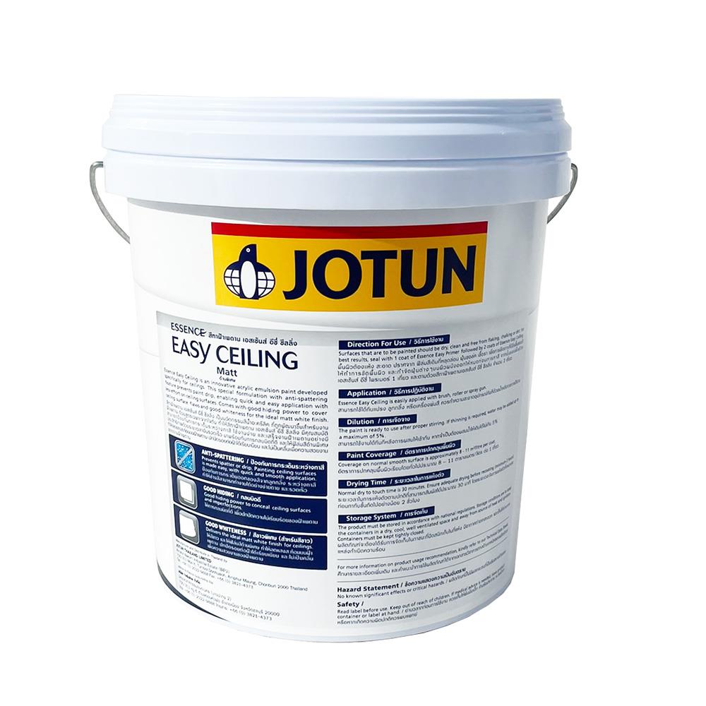 สีน้ำทาฝ้า JOTUN ESSENCE EASY CEILING สีหมอก ด้าน 9 ลิตร