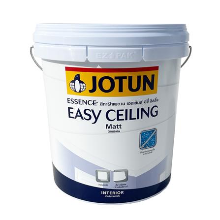 สีน้ำทาฝ้า JOTUN ESSENCE EASY CEILING สีหมอก ด้าน 9 ลิตร_0