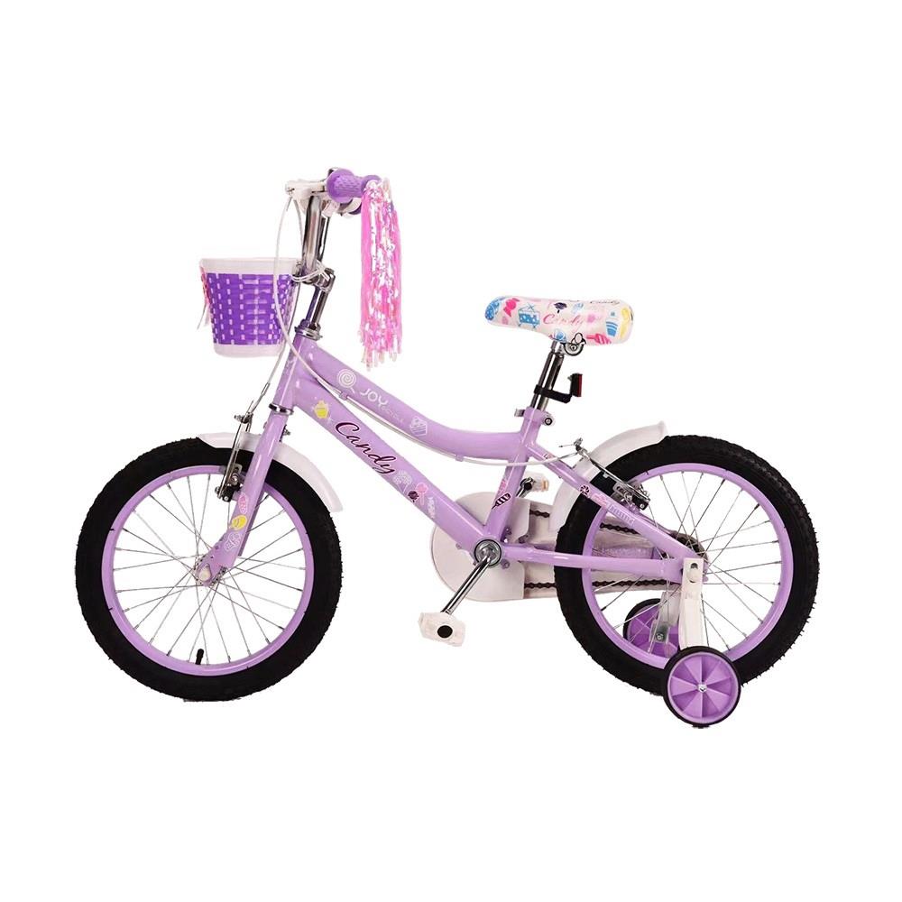 จักรยานเด็ก 16 นิ้ว JOY BICYCLE CANDY สีม่วง
