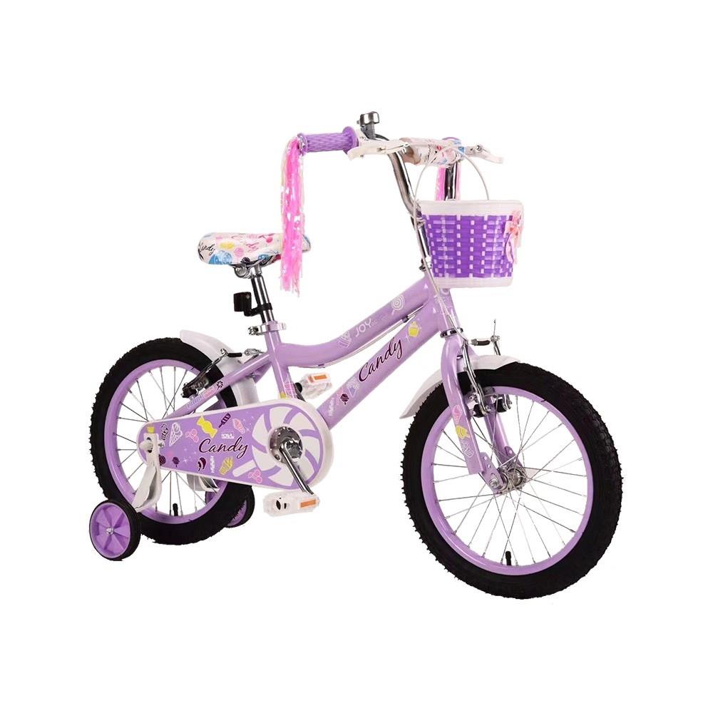 จักรยานเด็ก 16 นิ้ว JOY BICYCLE CANDY สีม่วง