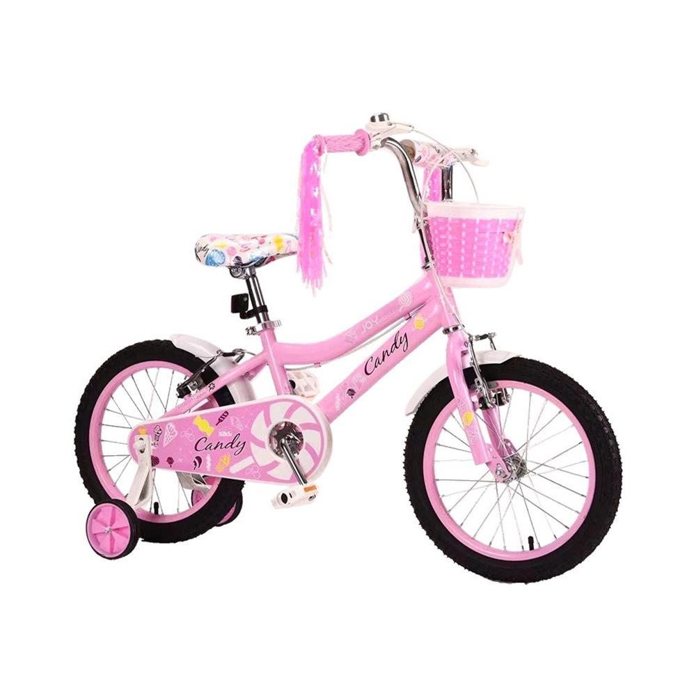จักรยานเด็ก 16 นิ้ว JOY BICYCLE CANDY สีชมพู