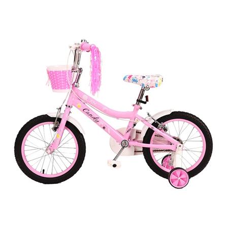 จักรยานเด็ก 16 นิ้ว JOY BICYCLE CANDY สีชมพู_1
