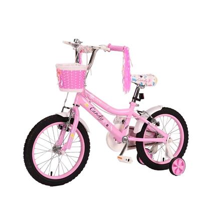 จักรยานเด็ก 16 นิ้ว JOY BICYCLE CANDY สีชมพู_2