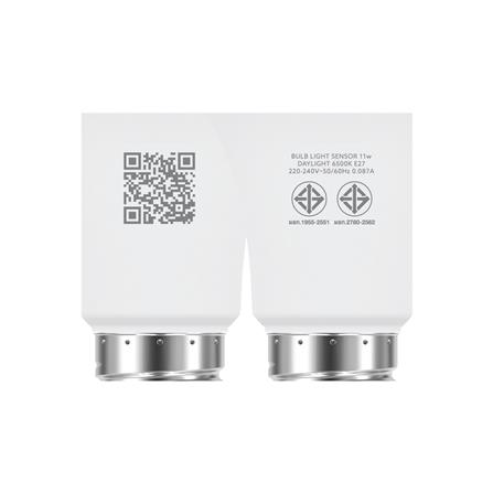 หลอด LED LAMPTAN LIGHT SENSOR 11 วัตต์ DAYLIGHT E27_6