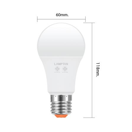 หลอด LED LAMPTAN LIGHT SENSOR 11 วัตต์ DAYLIGHT E27_5