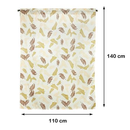 ผ้าม่านสอดหู ME LIVING DON 110X140 ซม. สีครีม_3