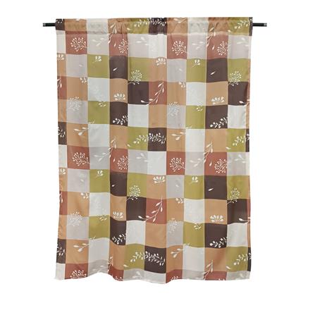 ผ้าม่านสอดหู ME LIVING MARK 110X140 ซม. สีน้ำตาล_0