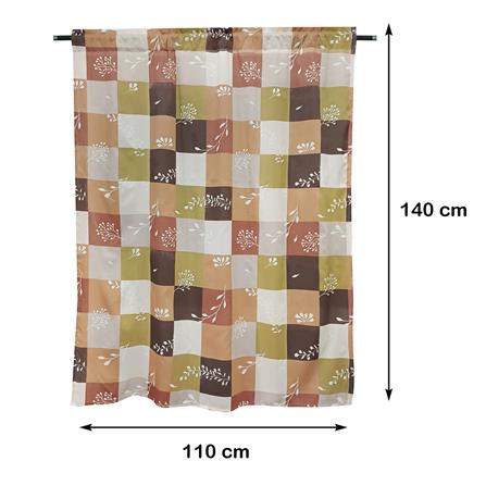 ผ้าม่านสอดหู ME LIVING MARK 110X140 ซม. สีน้ำตาล_3