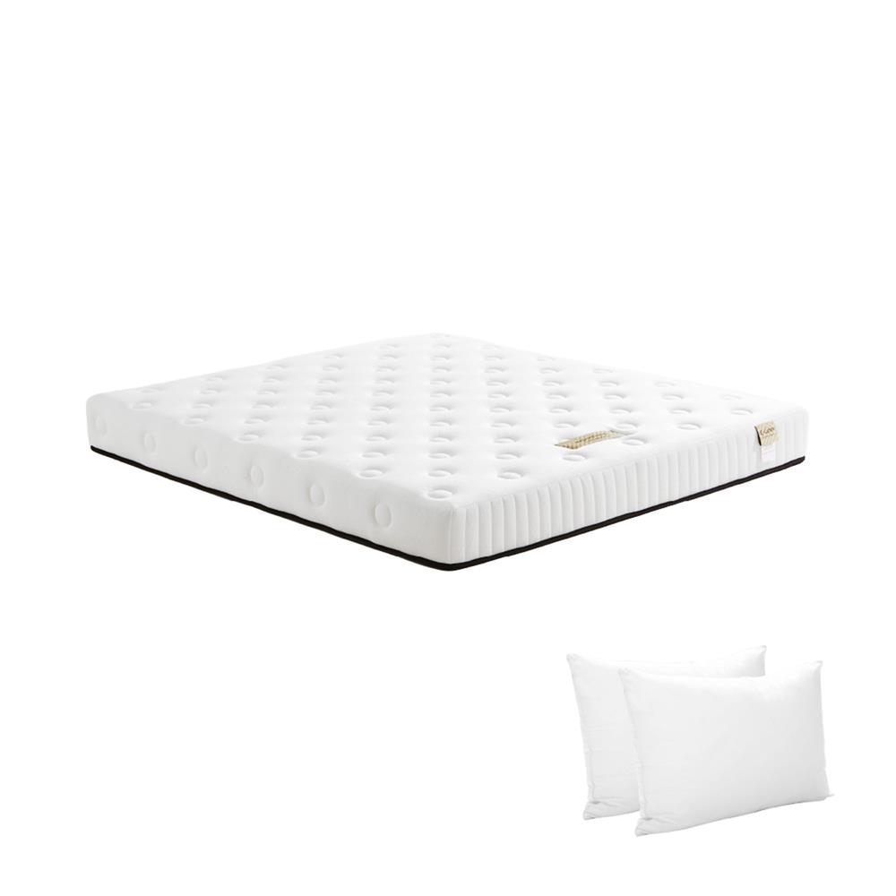 ที่นอน 6 ฟุต WOODFIELD E-HYBRID-S พร้อมหมอนหนุน 2 ชิ้น