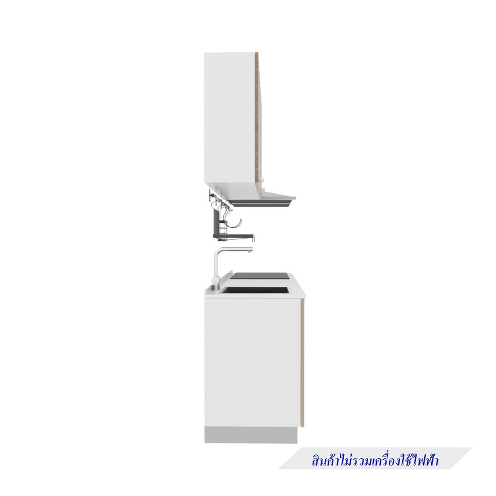 ครัวไม้สำเร็จ STARMARK CONTE 211H_L ท็อปขาว