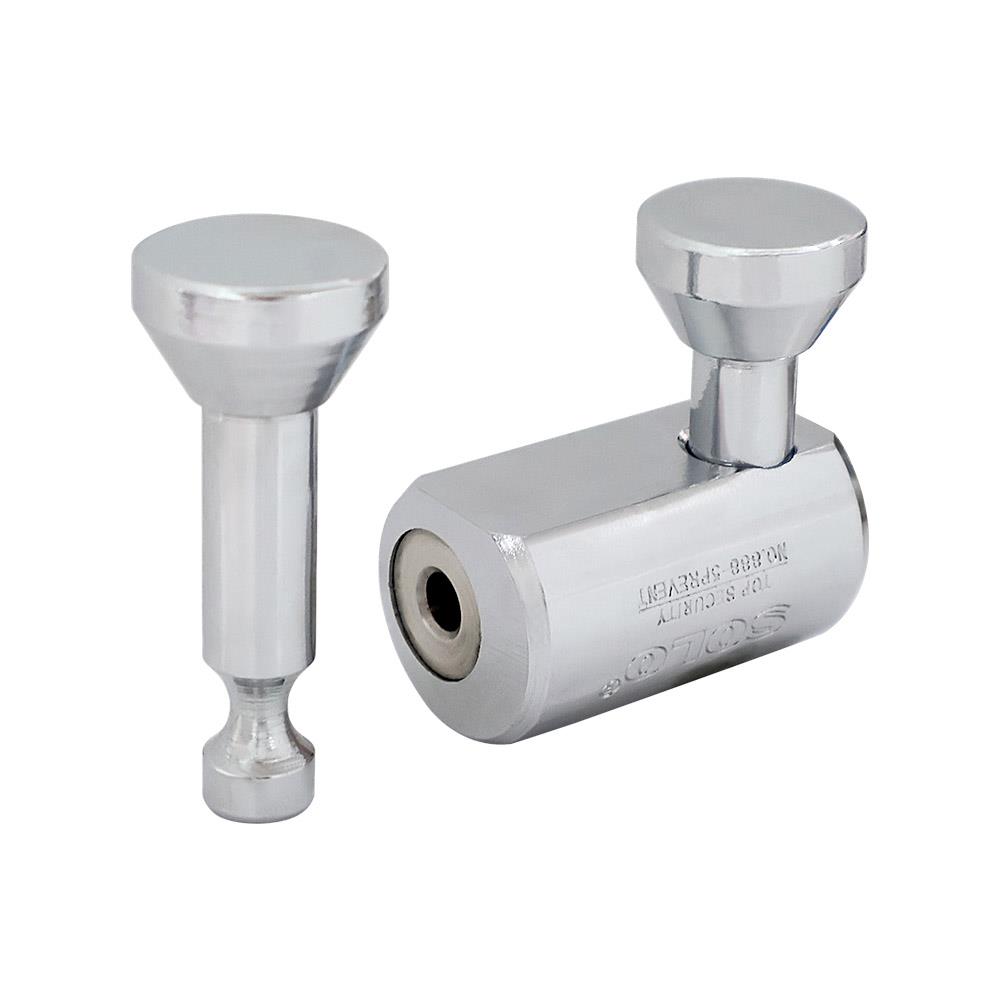 กุญแจตัว T SOLO 888 สีเงิน