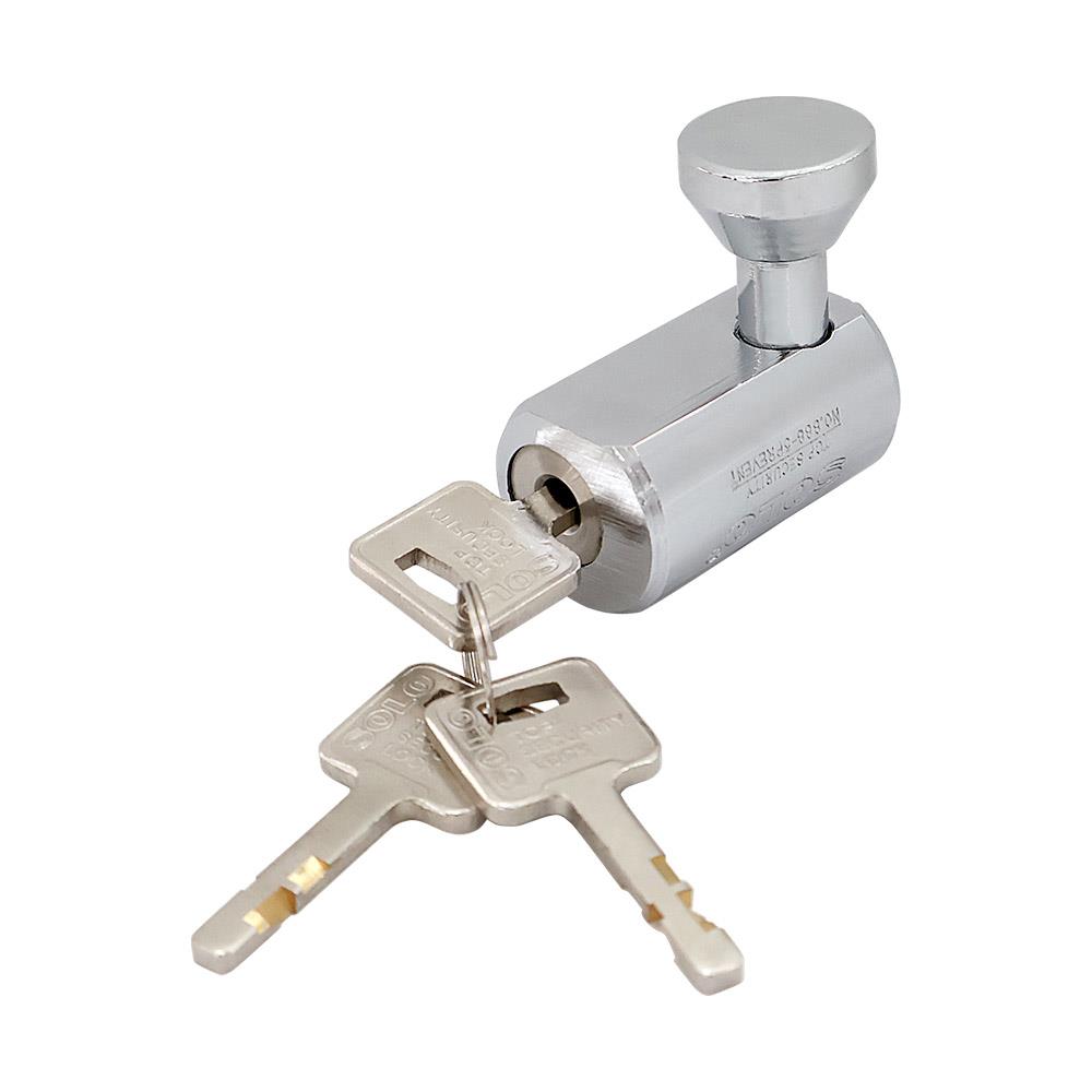 กุญแจตัว T SOLO 888 สีเงิน