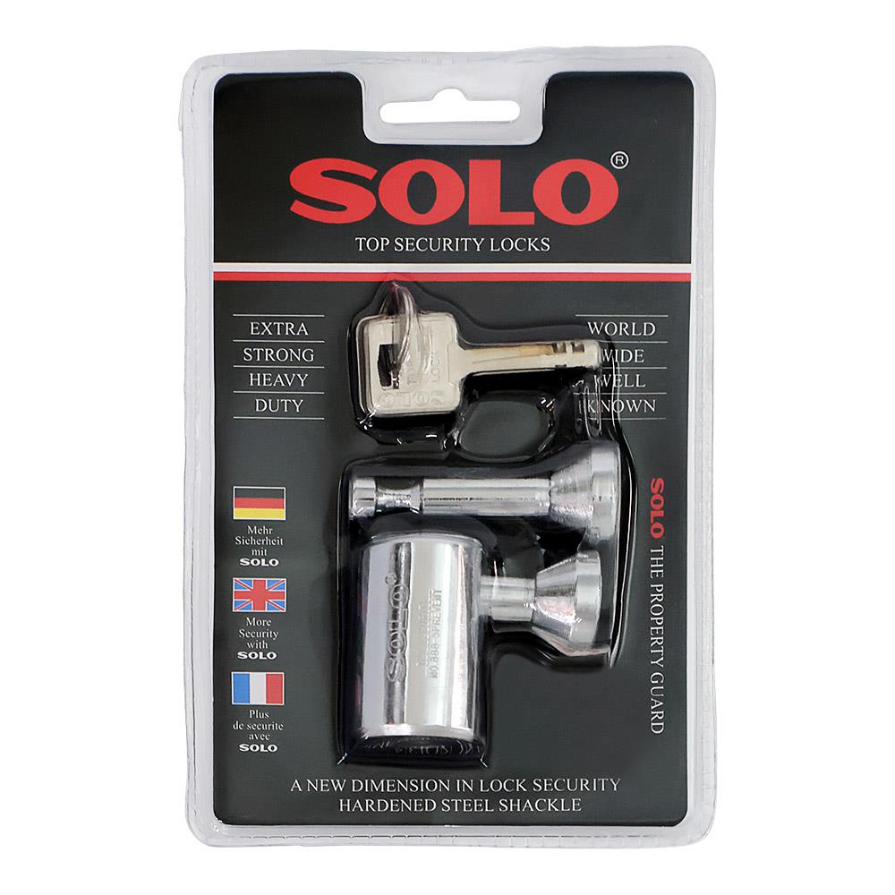 กุญแจตัว T SOLO 888 สีเงิน