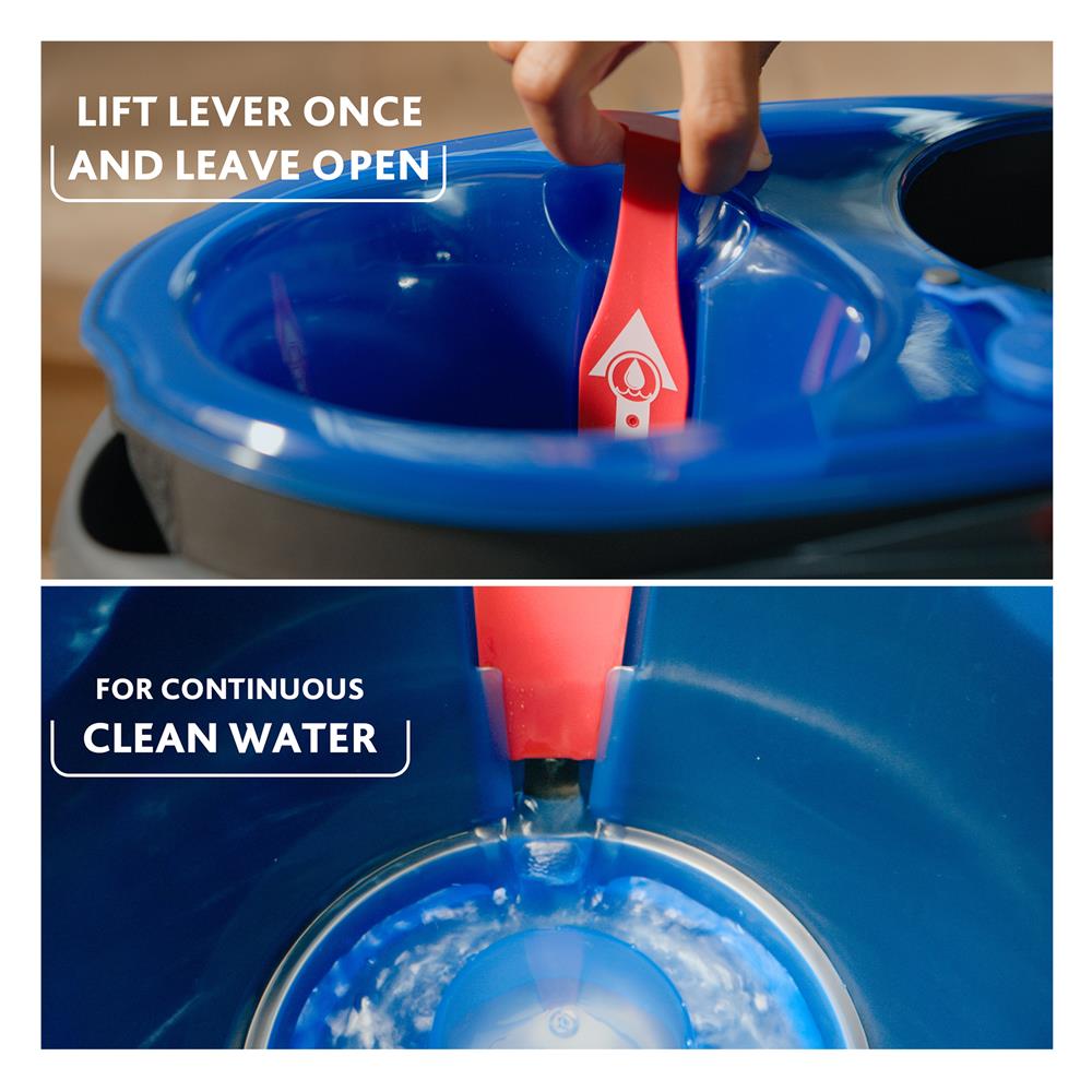 ชุดอุปกรณ์ถังปั่นพร้อมไม้ม็อบ VILEDA H2PRO