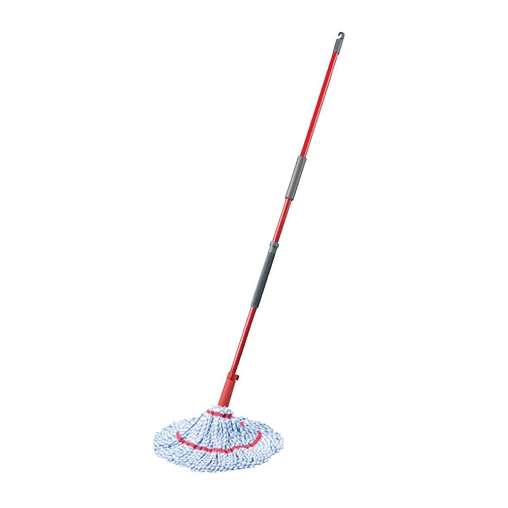 ไม้ม็อบบิดไมโครไฟเบอร์ VILEDA MICROTWIST MAX สีเทา/แดง