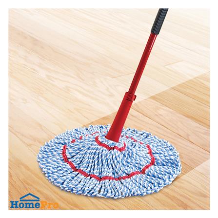 ไม้ม็อบบิดไมโครไฟเบอร์ VILEDA MICROTWIST MAX สีเทา/แดง_4