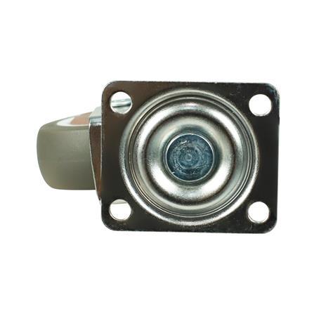 ลูกล้อ TPE DEXZON แป้นหมุน ไม่มีเบรก 2 นิ้ว สีน้ำตาล_2