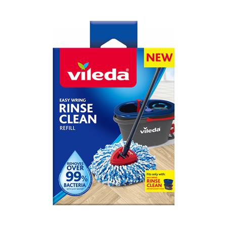 อะไหล่ผ้าม็อบถังปั่น VILEDA RINSE CLEAN สีฟ้า/ขาว_0