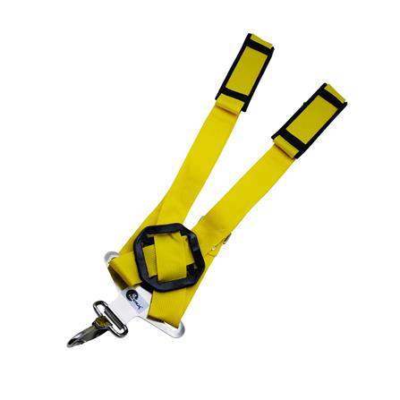 สายสะพายตัดหญ้า NINJA บ่าคู่ สีเหลือง