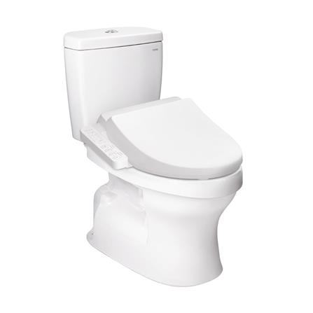 สุขภัณฑ์ 2 ชิ้น TOTO CST340UW1R1 3/4.8 ลิตร สีขาว