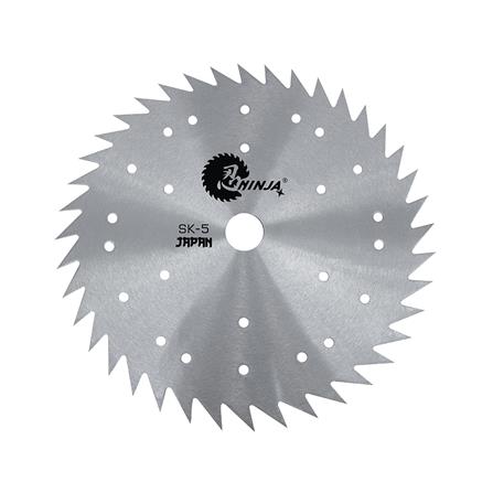 ใบมีดตัดหญ้าวงเดือน NINJA จานยึดใบมีด 40T 10 นิ้ว