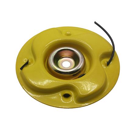 จานเอ็นตัดหญ้า พร้อมถ้วยรอง NINJA แบบหนา สีเหลือง