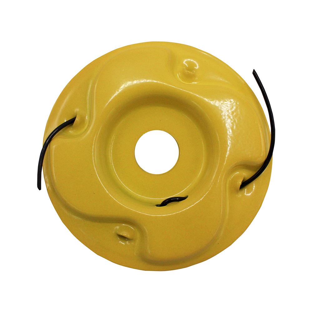 จานเอ็นตัดหญ้า NINJA แบบหนา สีเหลือง