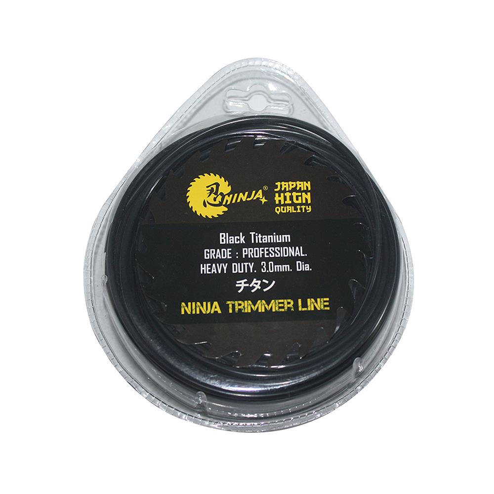เอ็นตัดหญ้า แบบกลม NINJA 3 มม. x 10 ม.