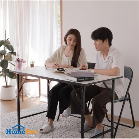 โต๊ะอเนกประสงค์เหลี่ยม FURDINI TOP16 60X120 ซม. สีขาว_4