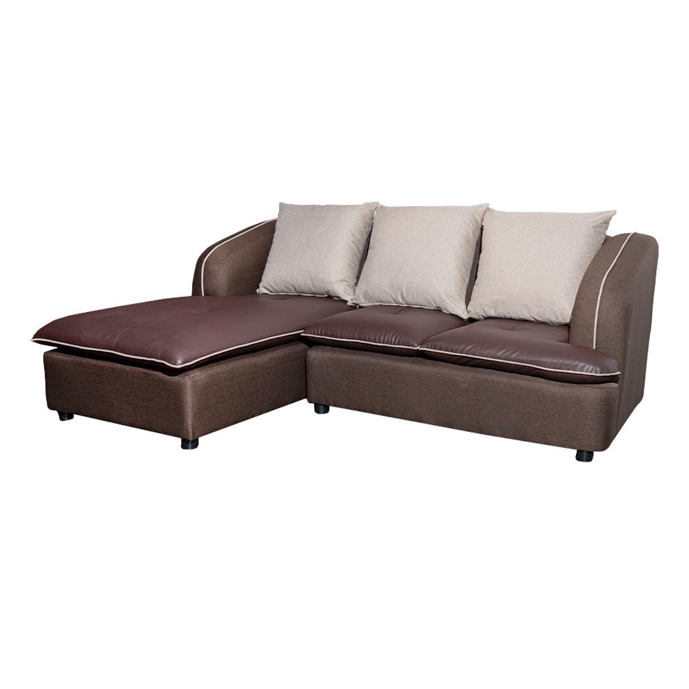 โซฟาเข้ามุมซ้าย SERA MOANA สีน้ำตาล