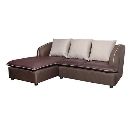 โซฟาเข้ามุมซ้าย SERA MOANA สีน้ำตาล