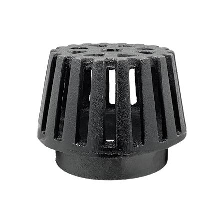 ตะแกรงเหล็กระบายน้ำแบบสวมท่อ DEXZON 14756 ขนาด 4 นิ้ว