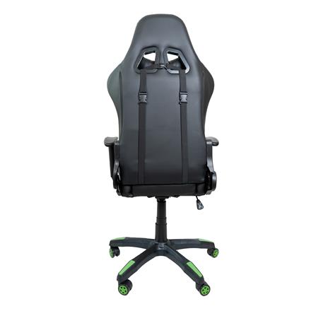 เก้าอี้เกมมิ่ง SHIMONO STRIKER PRO G3 สีดำ/เขียว_6