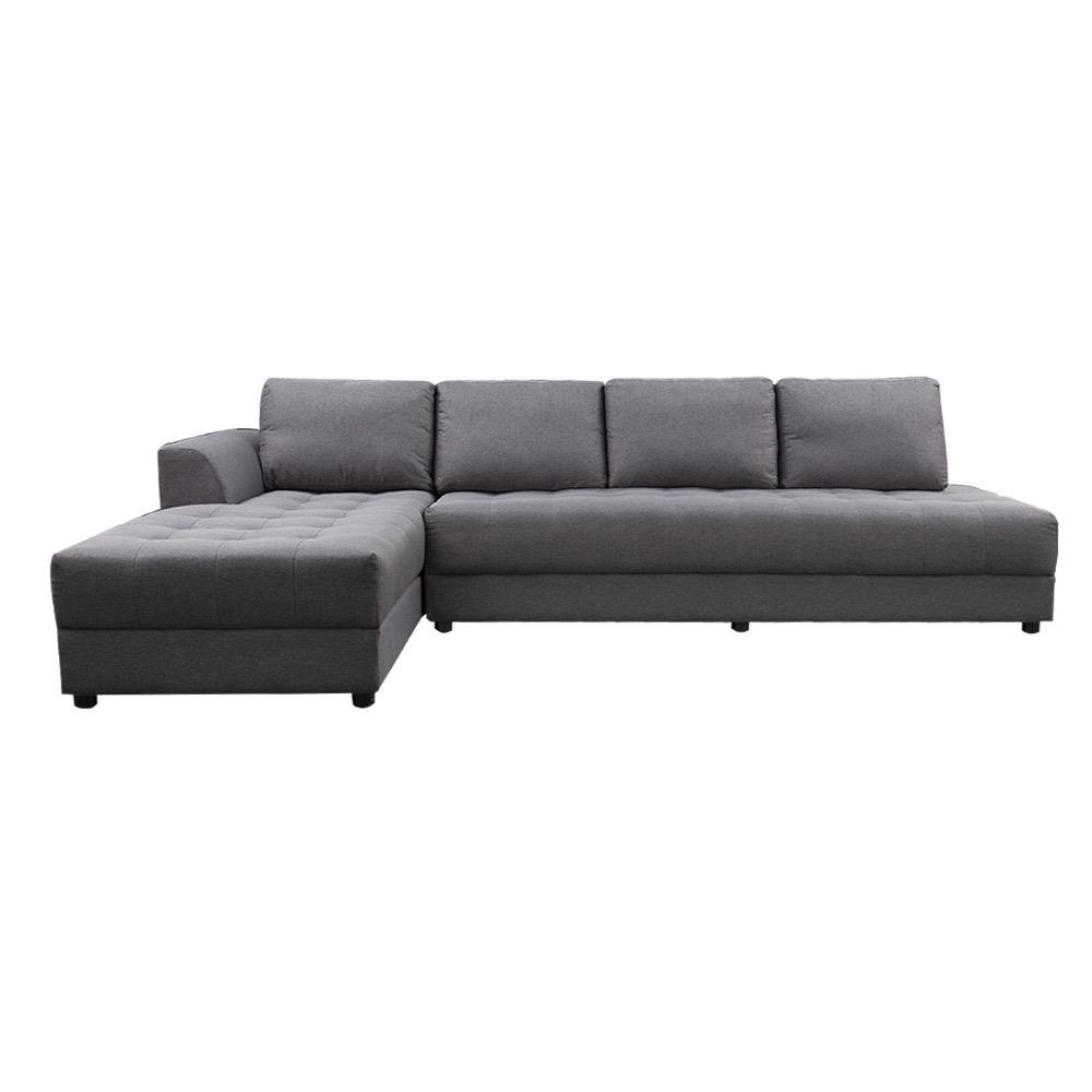 โซฟาเข้ามุมซ้าย SERA ROGER-SLK สีเทา