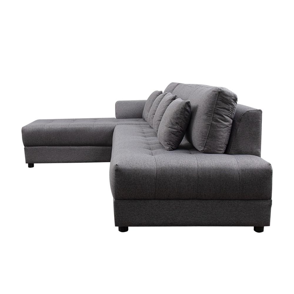 โซฟาเข้ามุมซ้าย SERA ROGER-SLK สีเทา