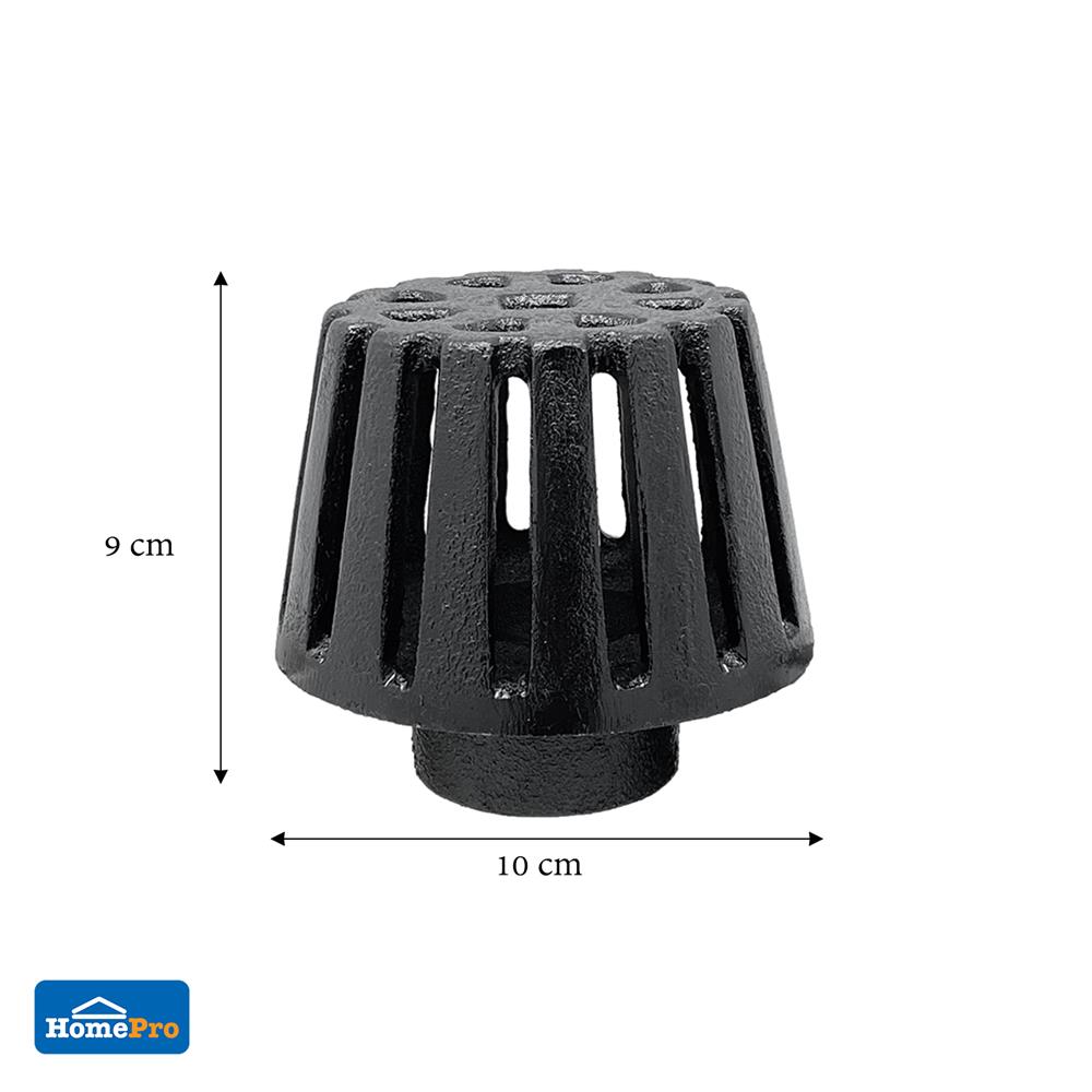 ตะแกรงเหล็กระบายน้ำแบบสวมท่อ DEXZON 14753 ขนาด 2 นิ้ว